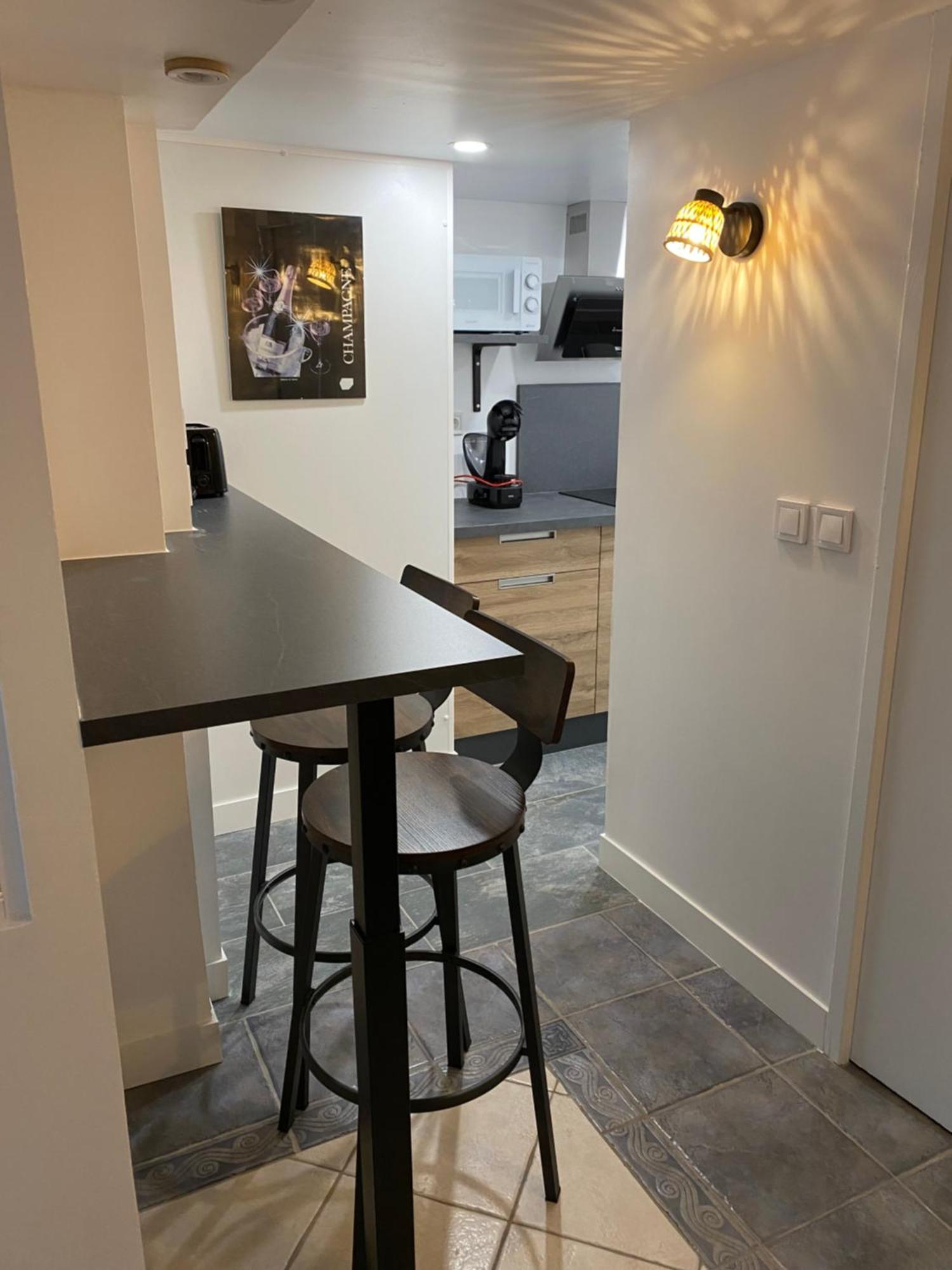 Appart Studio Rdc De Maison Avec Exterieur Proche Reims Tinqueux Exteriér fotografie