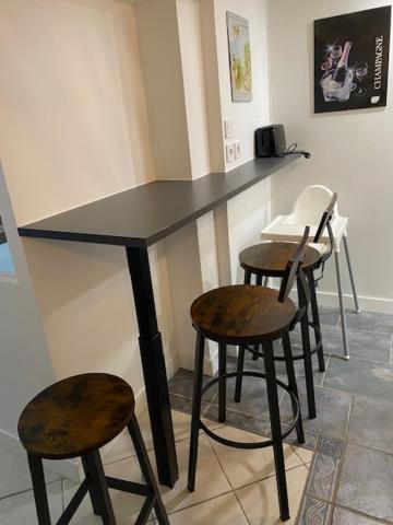 Appart Studio Rdc De Maison Avec Exterieur Proche Reims Tinqueux Exteriér fotografie